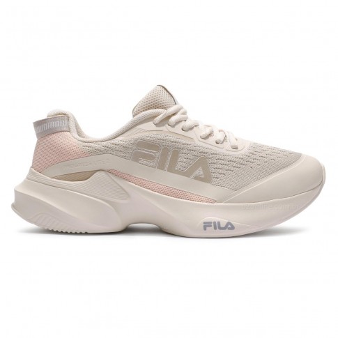 Tênis Fila Progress Lite 2 Feminino Bege / Rosa