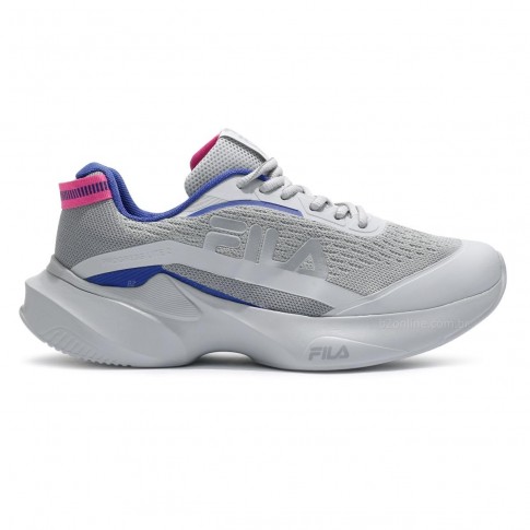 Tênis Fila Progress Lite 2 Feminino Cinza / Azul