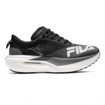 Tênis Fila Racer Carbon 3 Tri Feminino Preto / Branco