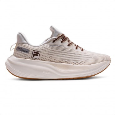 Tênis Fila Racer Speedzone Feminino Bege / Marrom