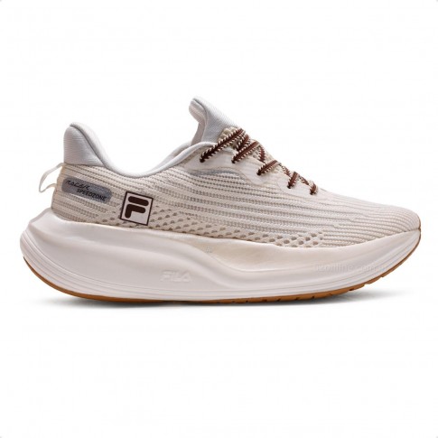 Tênis Fila Racer Speedzone Feminino Bege / Marrom
