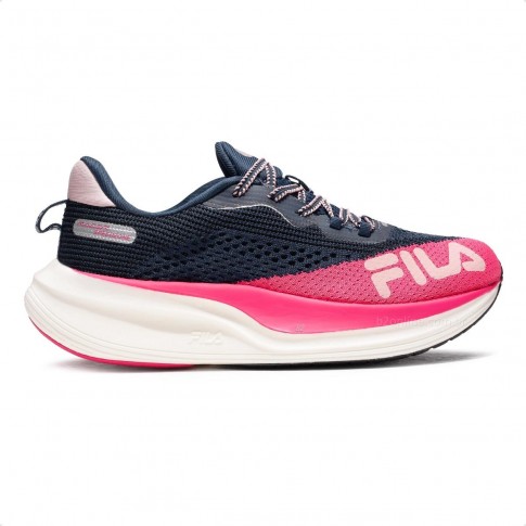 Tênis Fila Racer Speedzone Feminino Marinho / Rosa