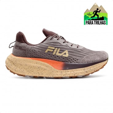 Tênis Fila Racer Speedzone Tr Feminino Marrom / Bege