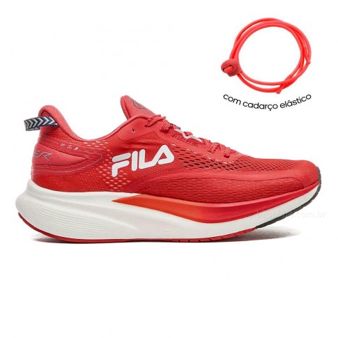 Tênis Fila Racer T2 Xtreme Feminino Vermelho / Branco