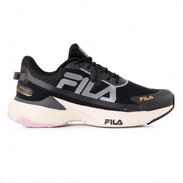 Tênis Fila Recovery Preto / Prata