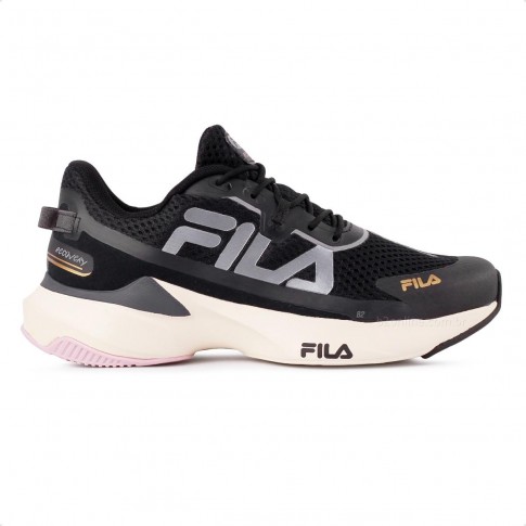 Tênis Fila Recovery Feminino Preto / Prata