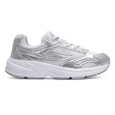 Tênis Fila Runner 2k Feminino Branco / Prata