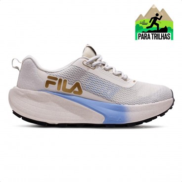 Tênis Fila Skywind Feminino Bege / Azul