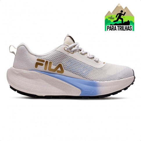 Tênis Fila Skywind Feminino Bege / Azul