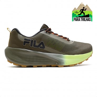 Tênis Fila Skywind Feminino Verde Musgo