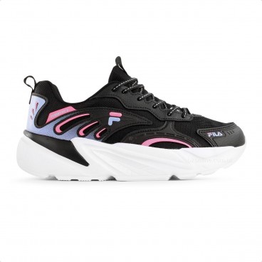 Tênis Fila Street Fit 2 Feminino Preto / Rosa