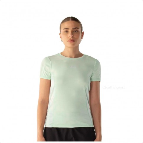 Camiseta Fila Core Run Feminina Verde Claro