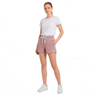 Shorts Fila Classic B Feminino Rosa