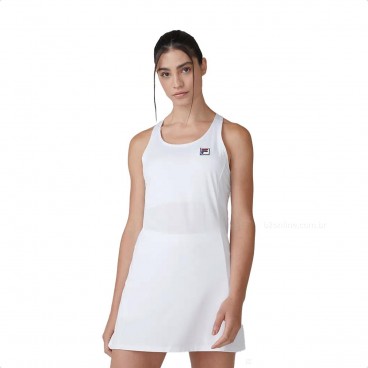 Vestido Fila Fbox Feminino Branco