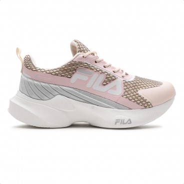 Tênis Fila Progress Infantil Rosa / Cinza