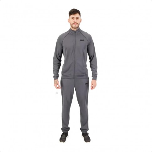 Agasalho Fila Basics Sports Masculino Grafite / Preto