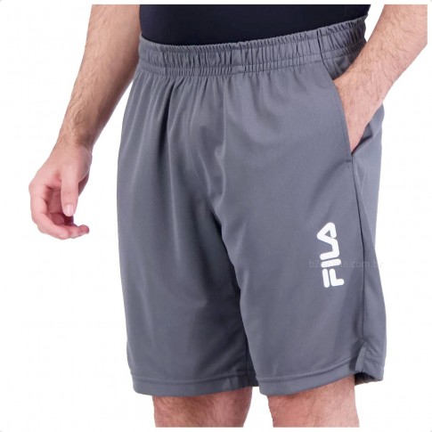 Bermuda Fila Sport Myler 8 Masculina Grafite / Cinza