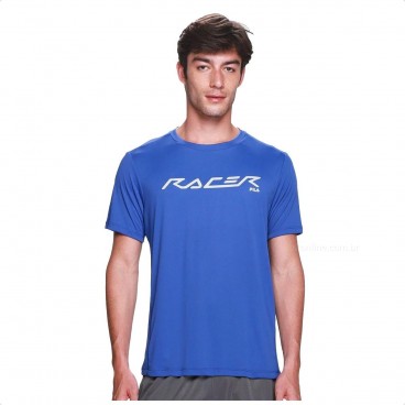 Camiseta Fila Reflective Core Run Masculina Azul
