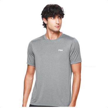Camiseta Fila Sport Melange II Masculina Cinza