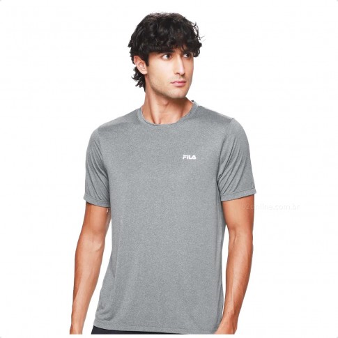 Camiseta Fila Sport Melange II Masculina Cinza