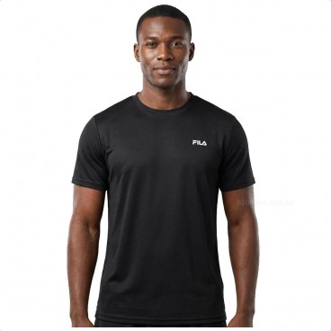 Camiseta Fila Sports II Masculina Preto