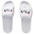 Chinelo Fila Sleek Slide Masculino Branco / Marinho