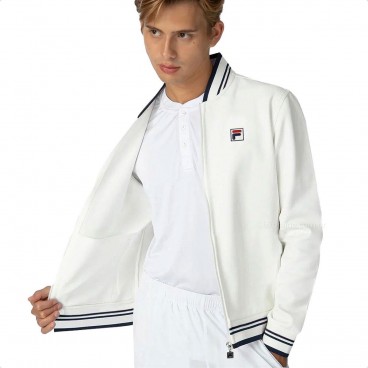 Jaqueta Fila Settanta 2 Masculina Off White