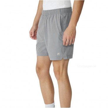 Shorts Fila Performa Wind 6 Masculino Cinza Claro