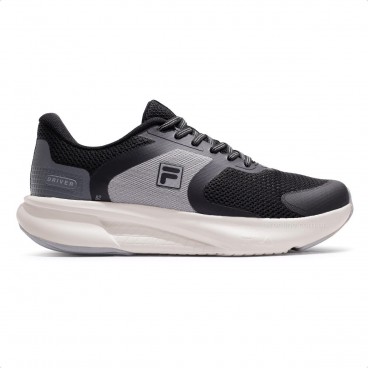 Tênis Fila Driver Masculino Preto / Cinza