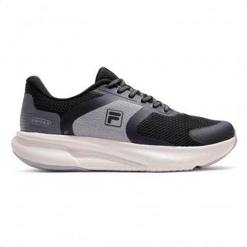 Tênis Fila Driver Masculino Preto / Cinza
