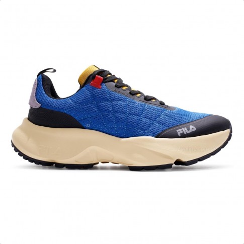 Tênis Fila Elevation Masculino Azul / Preto