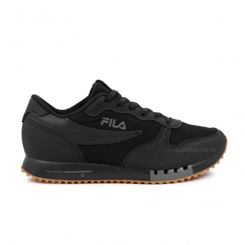 Tenis Fila Euro Jogger Sport  Preto / Preto