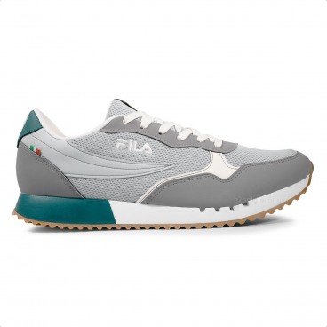 Tênis Fila Euro Jogger Sport II Masculino Cinza / Verde