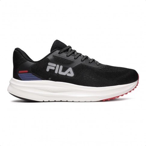 Tênis Fila Fastness Masculino Preto / Vermelho