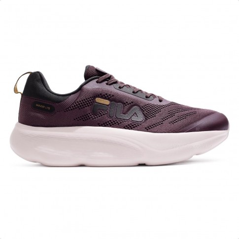 Tênis Fila Maxxi Lite Masculino Bordô / Preto