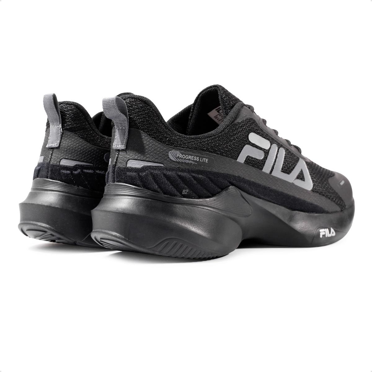 Progress Fila Preto Tenis Tenis Fila Preto TENIS TREINO/ACADEMIA
