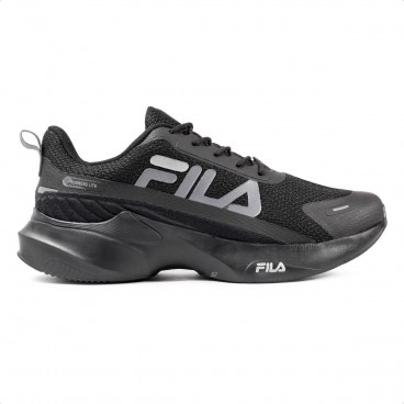 Tênis Fila Progress Lite Masculino Preto / Cinza