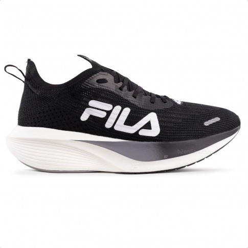 Tênis Fila Racer Carbon 2 Masculino Preto / Cinza