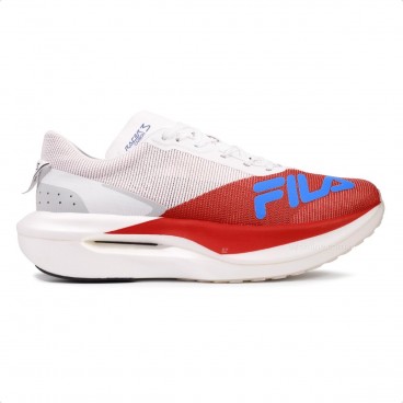 Tênis Fila Racer Carbon 3 Masculino Branco / Vermelho