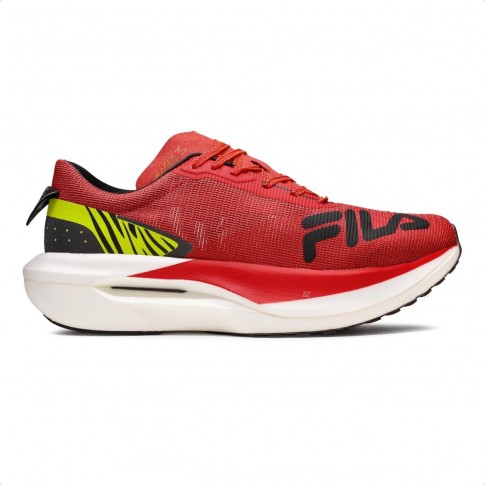 Tênis Fila Racer Carbon 3 Masculino Vermelho / Amarelo