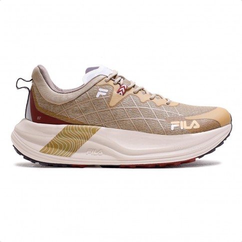 Tênis Fila Racer Skytrail Masculino Marrom / Bege