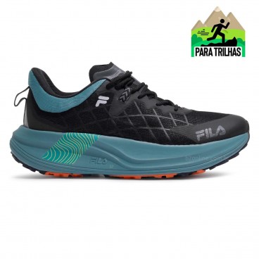 Tênis Fila Racer Skytrail Masculino Preto / Azul