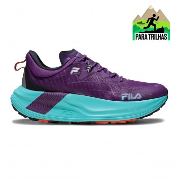 Tênis Fila Racer Skytrail Masculino Roxo / Azul