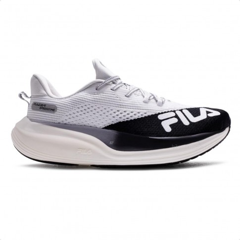 Tênis Fila Racer Speedzone Masculino Branco / Preto