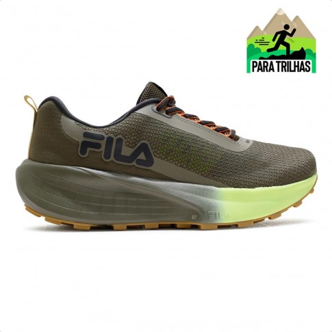 Tênis Fila Skywind Masculino Verde Musgo