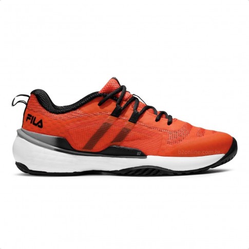 Tênis Fila Winner Masculino Laranja / Preto