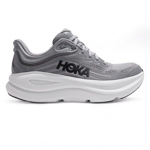 Tênis Hoka Bondi 9 Masculino Cinza / Branco