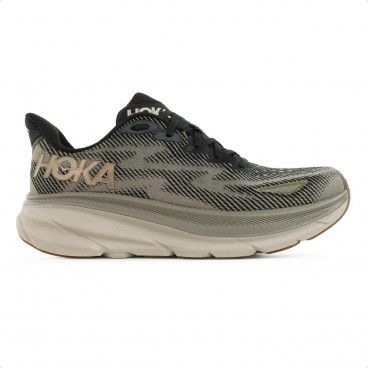 Tênis Hoka Clifton 9 Masculino Verde Musgo / Preto