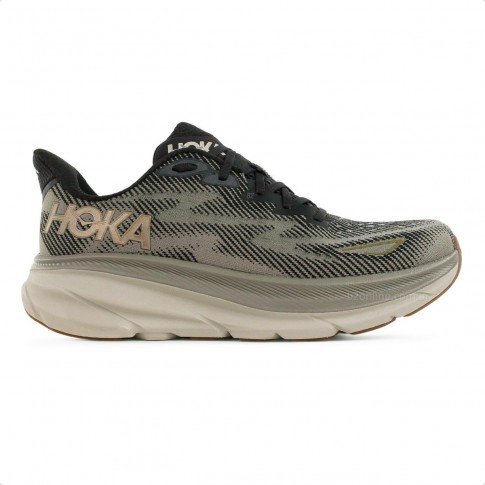 Tênis Hoka Clifton 9 Masculino Verde Musgo / Preto