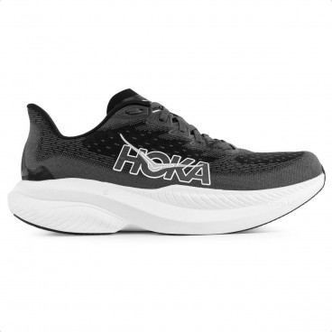 Tênis Hoka Mach 6 Masculino Preto / Branco